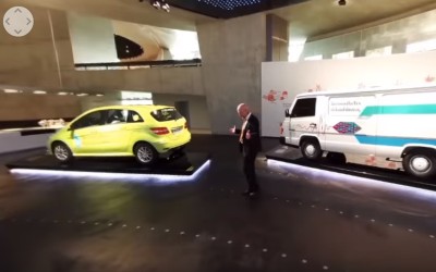 Μια ματιά στο μουσείο της Mercedes-Benz (video 360)