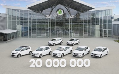 Τα 20 εκατ. αυτοκίνητα έφθασε η Skoda
