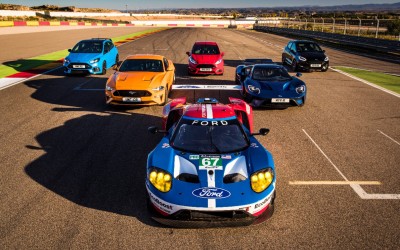8 μοντέλα της Ford Performance στην πίστα (video)