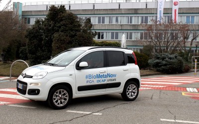 Ένα Fiat Panda με βιομεθάνιο γιορτάζει ένα χρόνο κίνησης