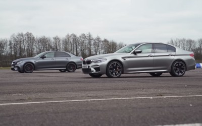 BMW M5 εναντίον Mercedes-Benz E63 S (video)