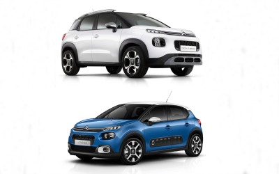 Αποκτήστε άτοκα τα Citroen C3 και C3 Aircross