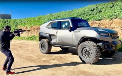 Πόσο αλεξίσφαιρο είναι το Rezvani Tank; (video)