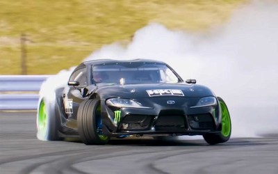 Μια υπερβελτιωμένη Supra GR «οργιάζει στο πλάι» (video)