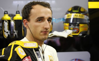 Ο Kubica στον προσομοιωτή της Mercedes GP