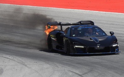 Ακόμα μία McLaren Senna τυλίχτηκε στις φλόγες (video)
