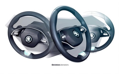 Τιμόνι με δύο ακτίνες η νέα Skoda Octavia