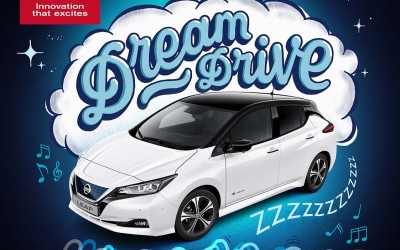 To Nissan LEAF Dream Drive προσφέρει το ιδανικό “νανούρισμα” για παιδιά στο αυτοκίνητο! 