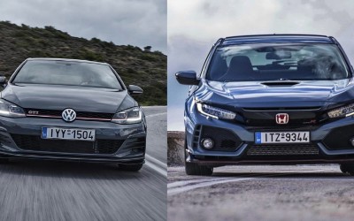 Δοκιμή: Volkswagen Golf GTI TCR ή Honda Civic Type R;