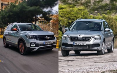 Δοκιμή: Skoda Kamiq ή Volkswagen T-Cross;