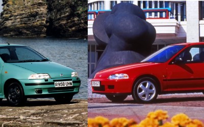 90’s Heroes: Fiat Punto GT vs Honda Civic VTi – Κοινός παρονομαστής το γκάζι! 