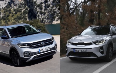 Δοκιμή: Kia Stonic 1.0 ή Volkswagen T-Cross 1.0 TSI;