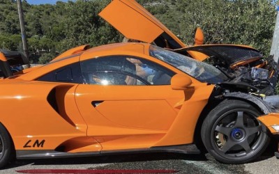 Μια σπάνια McLaren Senna LM έγινε σμπαράλια!