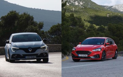 Δοκιμή: Ford Focus ST ή Renault Megane R.S.; 