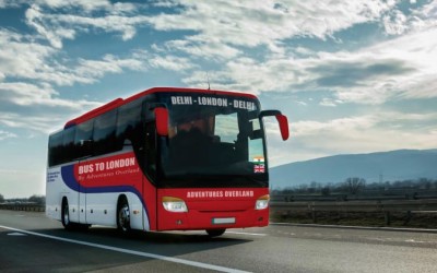 Τώρα μπορείς να κάνεις το ταξίδι από το Δελχί στο Λονδίνο με ένα λεωφορείο!