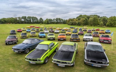 40 αψεγάδιαστα Opel Manta μαζεύτηκαν για να γιορτάσουν τα 50 χρόνια του μοντέλου