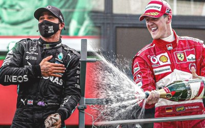 Formula 1: Ο Hamilton με 92 νίκες στο ενεργητικό του, έσπασε το ρεκόρ του Schumacher