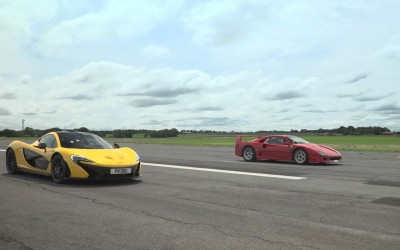 Ferrari F40 Vs McLaren P1: Άνιση μάχη; 