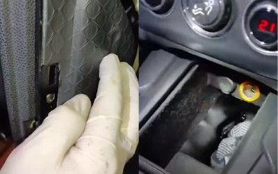Video: Βρήκαν ηλεκτρική κρύπτη σε αυτοκίνητο που έκρυβε όπλο και ναρκωτικά!