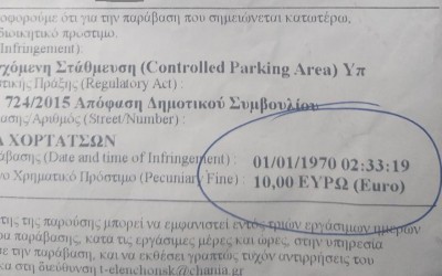 Χανιά: Κλήση του 1970 παραδόθηκε 50 χρόνια μετά!
