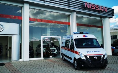 To πρώτο ασθενοφόρο Nissan NV400 στον Βόλο είναι γεγονός