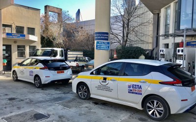 Δύο Nissan Leaf για το Δήμο Καλαμαριάς