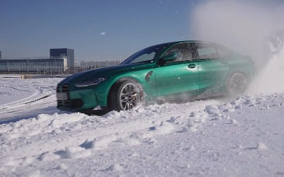 Στη χιονισμένη πίστα της Jarama με BMW M3! (video)