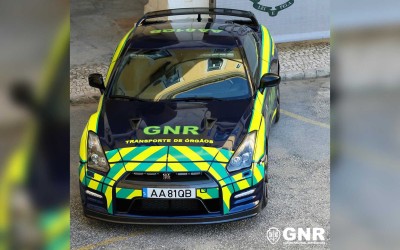Κατασχεμένο GT-R επιστρατεύεται για την μεταφορά οργάνων