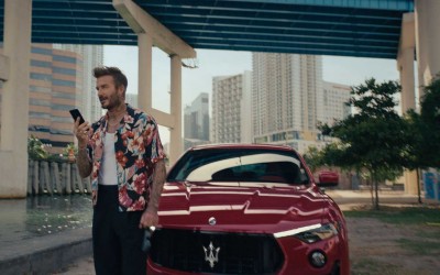 Δείτε τον David Beckham να εγκαινιάζει τη συνεργασία του με τη Maserati! (video)