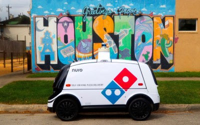 Dominos’s: delivery πίτσας με ηλεκτρικό ρομπότ!