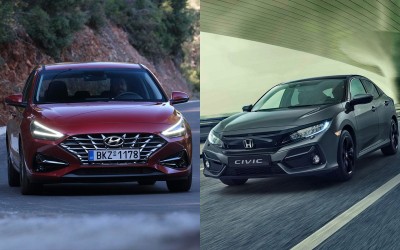 Honda Civic ή Hyundai i30; Εμείς τα δοκιμάζουμε, εσείς ψηφίζετε!
