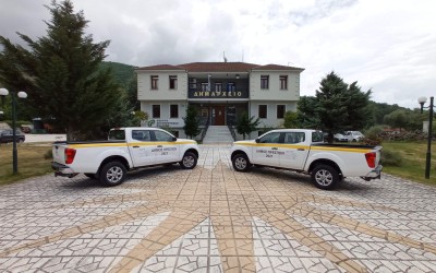 Με ποιο pick-up ενισχύει τις υπηρεσίες του o Δήμος Πρεσπών; 