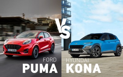 Σύγκριση αυτοκινήτων: Ford Puma ή Hyundai Kona στα B-SUV;