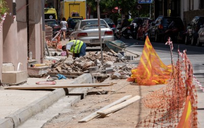 Επένδυση ύψους 24 εκατ. Ευρώ για νέα πεζοδρόμια στην Αθήνα 