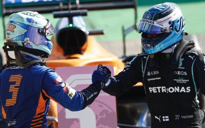 Νέα αντιπυρικά γάντια για τους οδηγούς της F1 
