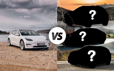 Οι τρεις κυριότεροι αντίπαλοι του Tesla Model 3 στα 50.000 ευρώ 