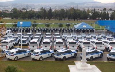 Δείτε τα νέα αυτοκίνητα και τις μοτοσυκλέτες της Ελληνικής Αστυνομίας 