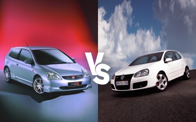 Retro Battle: Honda Civic Type-R ή Volkswagen Golf GTi; 