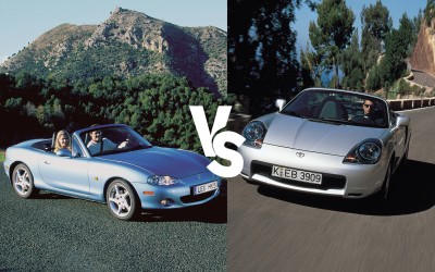 Retro Battle: Mazda MX-5 ή Toyota MR2;  