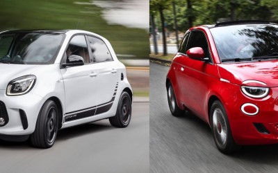 Ηλεκτρικά πόλης: smart Forfour ή Fiat 500; - Ποιο διαλέγεις;