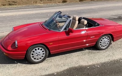 Alfa Romeo Spider με «ηλεκτρική» καρδιά (video)