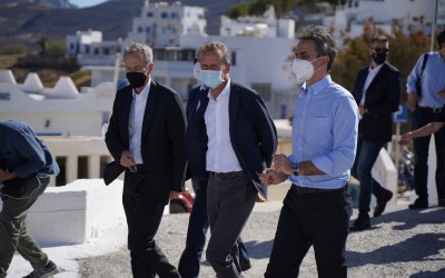 Μητσοτάκης και Diess (CEO του VW Group) συναντιούνται ξανά στην Αστυπάλαια 