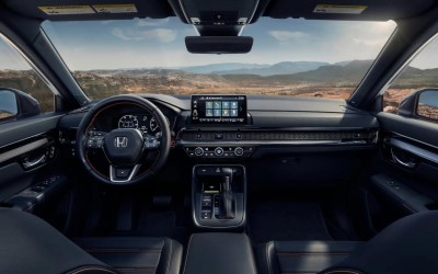 Η πρώτη εικόνα από το εσωτερικό του νέου Honda CR-V 