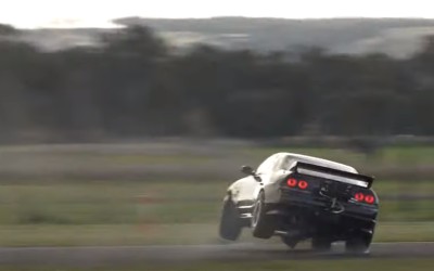 Nissan GT-R φέρνει 11 τούμπες – Δείτε το συγκλονιστικό video