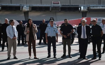 Η Ελληνική Αστυνομία εκπαιδεύει μαθητές στην υπερειδική του ΟΑΚΑ  