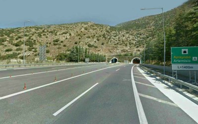 Κλείνει η σήραγγα Αρτεμισίου για 1 εβδομάδα - Πώς κινούμαστε στην Ε.Ο Κορίνθου-Τρίπολης