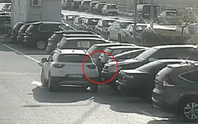 Live video: Πώς κλέβουν καταλύτες από το parking του Ελ. Βενιζέλος 