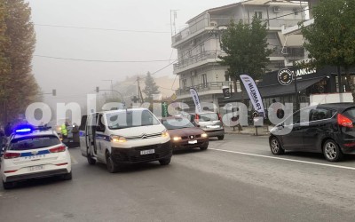 Λάρισα: Αυτοκίνητο παρέσυρε μαθητή - Δείτε εικόνες από το σημείο  
