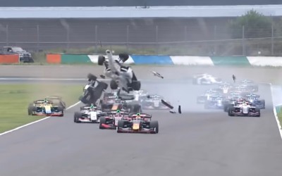Σοβαρό ατύχημα στη Super Formula – Δύο μονοθέσια βρέθηκαν στον αέρα (videos)