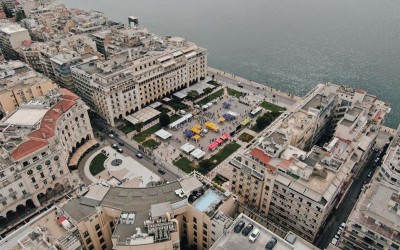 Η Θεσσαλονίκη μπήκε στην πρίζα με το «Voltάρω 7» - Δες τι έγινε στην πλ. Αριστοτέλους